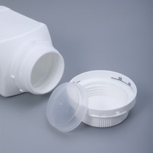 Food Grade Biodegradable Plastic 500ml HDPE Bottle With Screw Cap