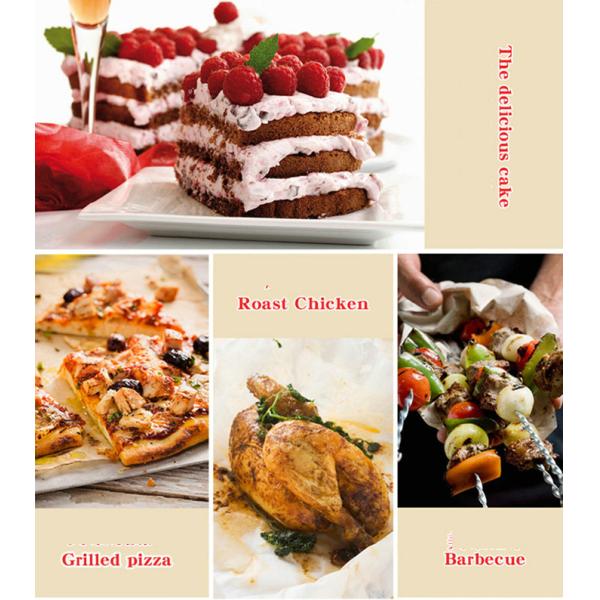 30G 35G White Food Wrapping Paper FDA Certified Kraft Paper Rolls For Dessert Packing