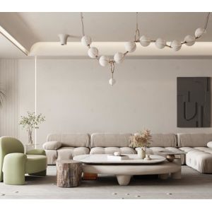 Nordic Minimalist Hotel Lobby Furniture Home Velvet Lazy Single Lounge Chair