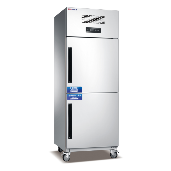 China Commercial Stainless Steel Tall Refrigeration Unit with Frost-free Defrost Type For Meat Freezer on sale