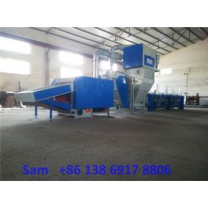 Carpet waste recycling machine Nylon Polyester Polypropylene material for