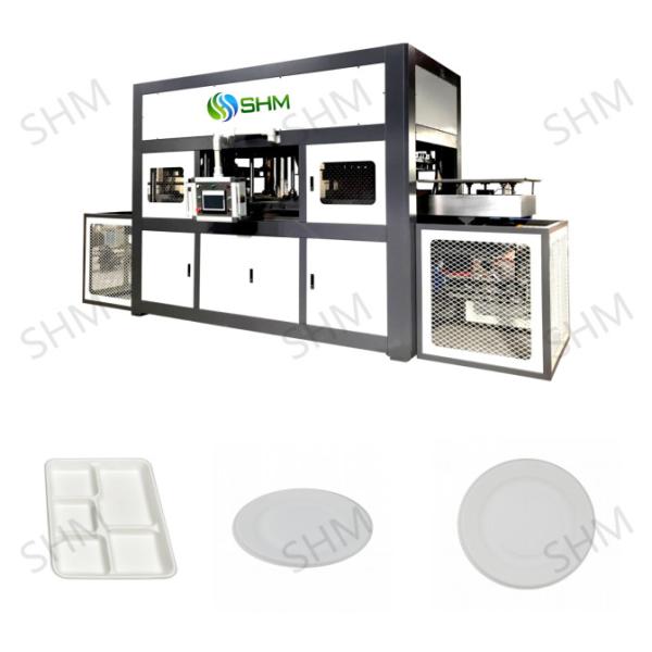 Buy Biodegradable Pulp Molding Tableware Machine Customized Pulp Tray Machine Line at wholesale prices