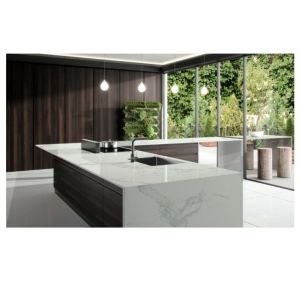 Quality White Sintered Stone Table Top Slabs in Modern Design Style for Hotel Villa Lobby for sale