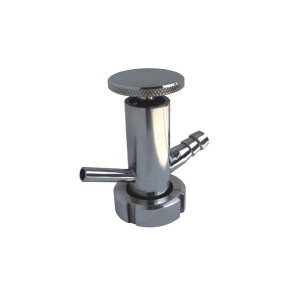 Polished Sanitary Pipe Fittings And Valves , Stainless Steel Water Sampling Valve