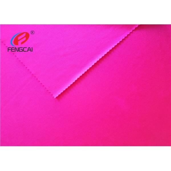 Shiny Stretch Nylon Spandex Fabric / Swimwear Swinsuit Fabric For Women Underwear