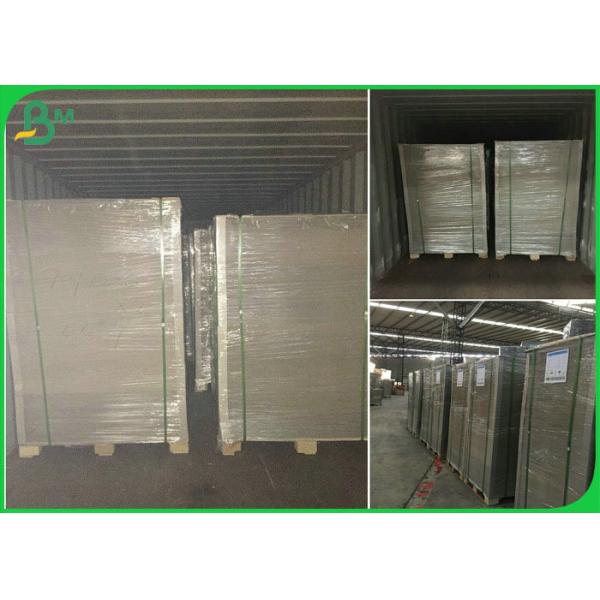 grey carton 600gsm 640*900mm Recycled Pulp Board , Grey Board Sheets For Packaging Boxes