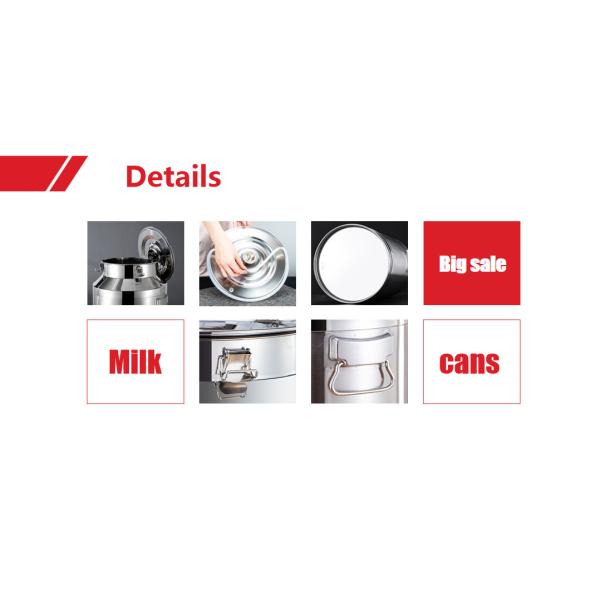 18L Wine Stainless Steel Milk Can Sealed Barrels Oil Storage Tea Peanut