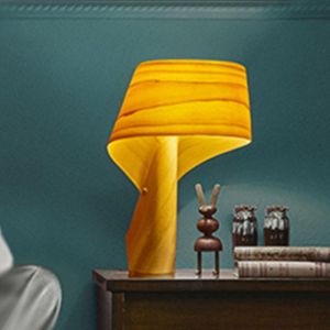 China Wooden Art Deco Table Lamps Postmodern Living Room Restaurant Air MG Large Table Lamp(WH-MTB-217) on sale