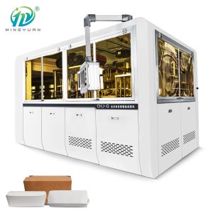Quality High Efficiency Disposable PE Coated Paper Paper Box Making Machine for sale