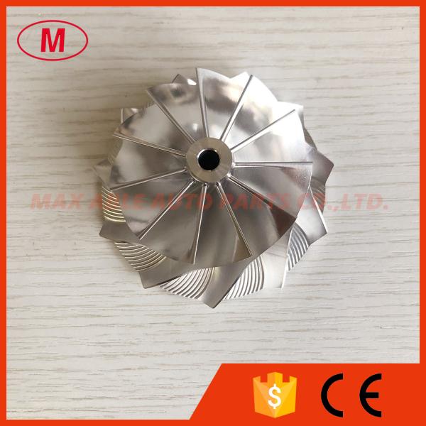 GTX3076 REVERSE 58.00/76.13mm 11+0 blades high performance turbo milling/aluminum 2618/billet compressor wheel bore:6.002mm