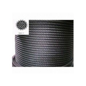 40mm Wear Resistant 6X12 Galvanized Steel Wire Rope