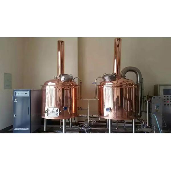 Buy 500L 2 Vessel Craft Beer Brewing Equipment Turnkey Microbrewery Systems at wholesale prices
