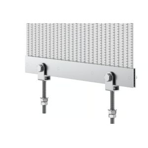 Quality Fusiomesh flat flat with clevis For cable mesh. With the Fusiomesh system that employs clevis, the metal mesh is embedded in an epoxy matrix and for sale