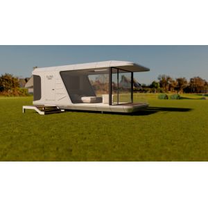 New Customized Capsule Electroplated Steel Structure Integrated Container House Portable Container Space Capsule Mobile House