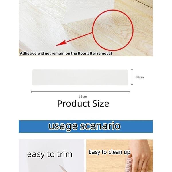 Modern Design Anti Slip Strips Stair Treads Easy to and for Increased Friction