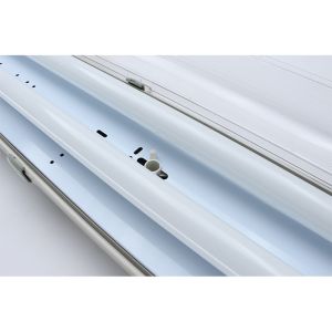 Vapor Tight LED Waterproof Tube Light Linkable Dustproof Suspended