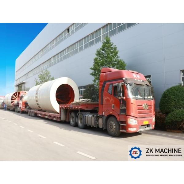 Buy 2-46t/H Industrial Rotary Dryer With PLC Control System For Minerals Drying at wholesale prices