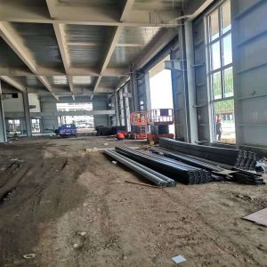 Modern Prefab Steel Structure Warehouse Pre Engineered Metal Building Structure