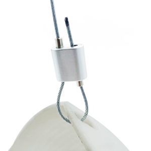 Nickel Plated Cable Looping Gripper with 0.6mm~2.0mm Cable Diameter for Lighting