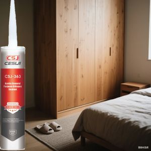 Quality Acetic Fast Curing Silicone Sealant One Component Flexible Bond Waterproof for sale