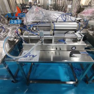 316L Liquid Filling Machine Semi Automatic Horizontal Pneumatic Quantity