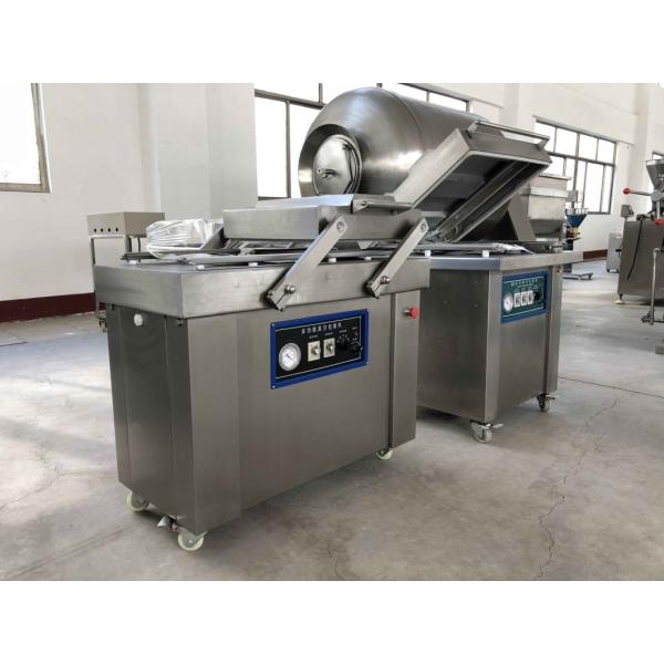 Flat-Panel Double-Chamber Vacuum Packaging Machine