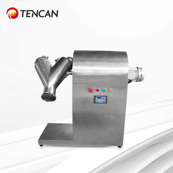 Uniform Mixing Without Dead Zones 5-500L Industrial V-Shape Powder Blender with