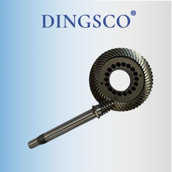 High Precision Robotic Hypoid Gear Pair with AGMA Class 5 and DIN 6 Precision