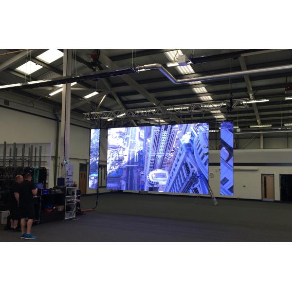 Rental Full Color NOVA System SMD P3.91 Wide Viewing Angle Outdoor Advertising Wall Screen