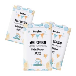 Highly Absorbent Premium Disposable Baby Diapers Nappies Breathable