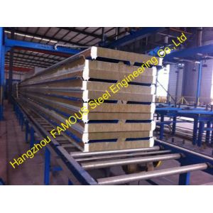 Exterior Polyurethane Foam Sandwich Sheetsl For Refrigeration House