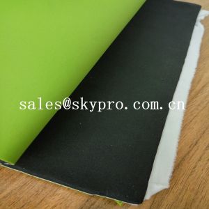 China Double Sided Coated Nylon Polyester Insulation Neoprene Fabric Roll Chemical Resistant on sale