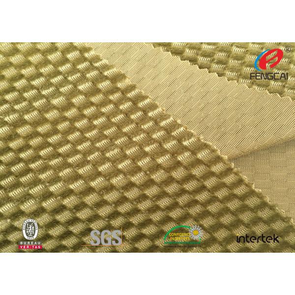 Textured Micro Velvet Upholstery Fabric , Furniture Upholstery Material For