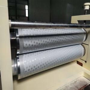 Quality 600mm-10000mm Length Embossing Roller Chrome Plating Industry Roller for sale