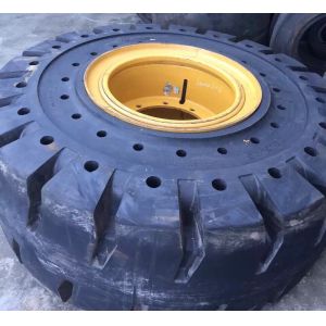 OTR Solid bias tyre, truck/forklift/loader tyre 23.5-25tire tread mold rubber