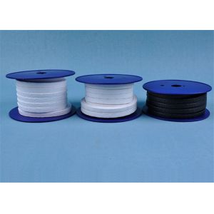 Pure PTFE Fiber Gland Packing Thermal Insulation Compression Resistance