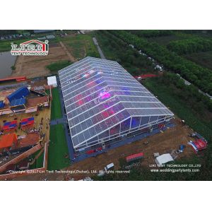 Luxury Clear Wedding Tent For Event Festival / Celebration / Workshop