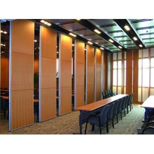 Quality Automatic Movable Vertical Folding Partition Walls For Office / Meeting Room for sale
