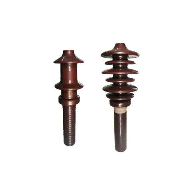 Buy Customerized Brown 10NF250 Porcelain Power Line Insulators at wholesale prices