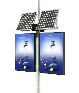 Quality solar pole light box for sale