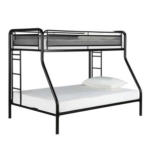 Modern Cold Rolled Steel Metal Frame Bunk Beds Screwless
