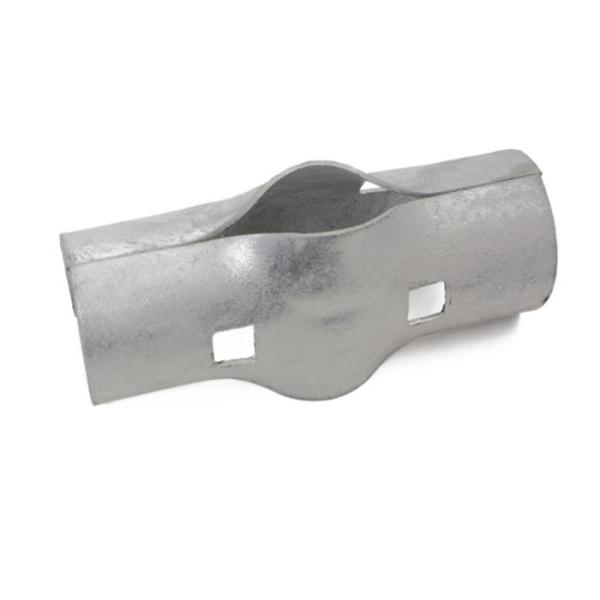 Chain Link 1 5/8" x 1 3/8" Line Rail Clamp - Boulevard Clamp (Galvanized Steel)