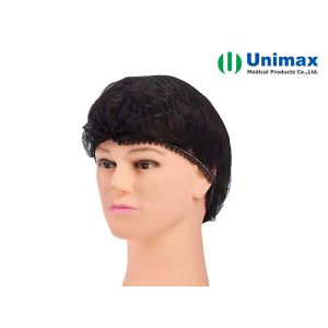 Single Elastic 20gsm Disposable Non Woven Cap