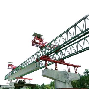 Customized Launcher Crane 300T Expressway Bridge Truss Steel Structure