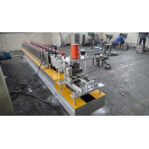 Quality Automatic 4Kw 12 Roller Stations 1.2 Inch Steel Roll Forming Machine with Two Output Table for sale