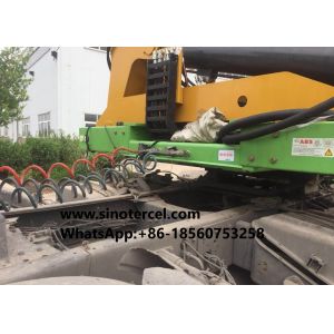 Strength Steel Chassis Sidelifter With 37 Tons Lifting Capacity