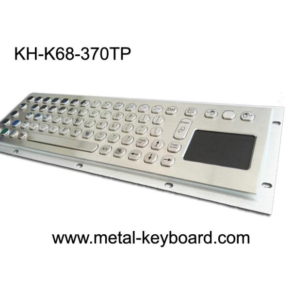 Buy Stainless Steel Panel mount industrial pc keyboard with touchpad at wholesale prices
