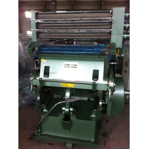 4kw Manual Carton Die Cutting Machine Single Pressing Anti Friction