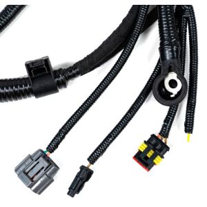 LED Wire Harness Cable Assembly Tin Plated 28awg Automotive