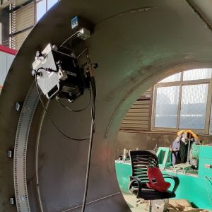 Restaurant Tank Girth Welding Machine with MIG/MAG 500 Power Source and 15m